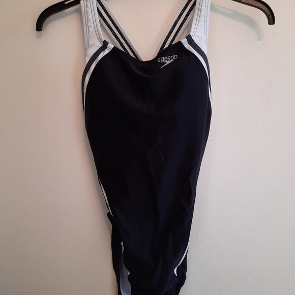 Speedo Quantum Splice Hydrobra  PowerFLEX Eco One Piece Swimsuit - Picture 5 of 16
